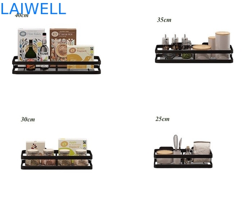 201 organizador fixado na parede de aço inoxidável do condimento dos Kitchenwares 25cm-40cm