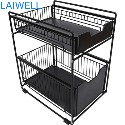 37L*21.5W*43Hcm cremalheira de aço inoxidável do armazenamento da cozinha da série dos Kitchenwares 2