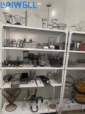 Kitchenwares de aço inoxidável práticos modernos organizador pintado do fio de metal