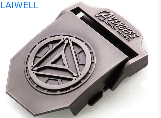 Chapeamento da fivela de cinto PVD do metal do lazer 39.5MM da forma resistente à corrosão