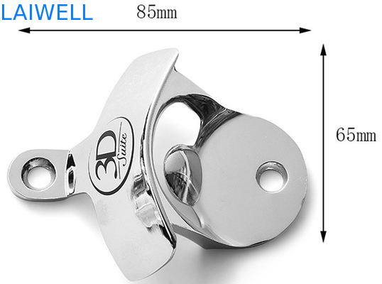 O torno fixado na parede do CNC do abridor de garrafa do metal morre o abridor de garrafa 85*65mm da carcaça