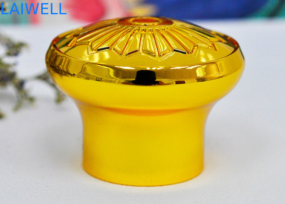 A garrafa de perfume liga de zinco do chapeamento da cor do ouro cobre com o 17.2mm interno
