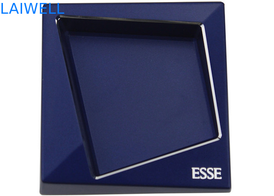 Chapeamento portátil azul da geometria do cinzeiro do bolso do alumínio de carcaça do dado