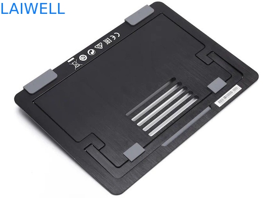 Suporte de alumínio portátil de Tray Brushed Finishing Foldable Laptop do portátil