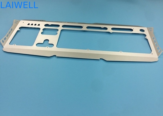 Painel de teclado de alumínio de estampação de metal CNC de precisão com acabamento anodizante para painel de computador e design e desempenho