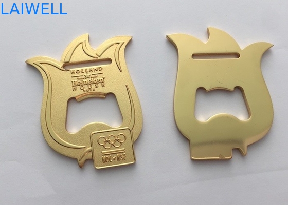 Medalhas multifuncionais do abridor de garrafa do ferro do metal que limpam com jato de areia o chapeamento
