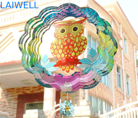Espessura de gerencio 0.5mm do girador do vento de Owl Nordic Style Stainless Steel