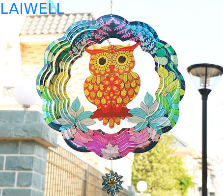 Espessura de gerencio 0.5mm do girador do vento de Owl Nordic Style Stainless Steel