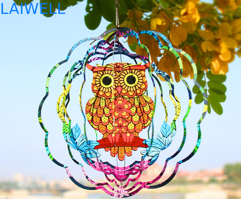 Espessura de gerencio 0.5mm do girador do vento de Owl Nordic Style Stainless Steel