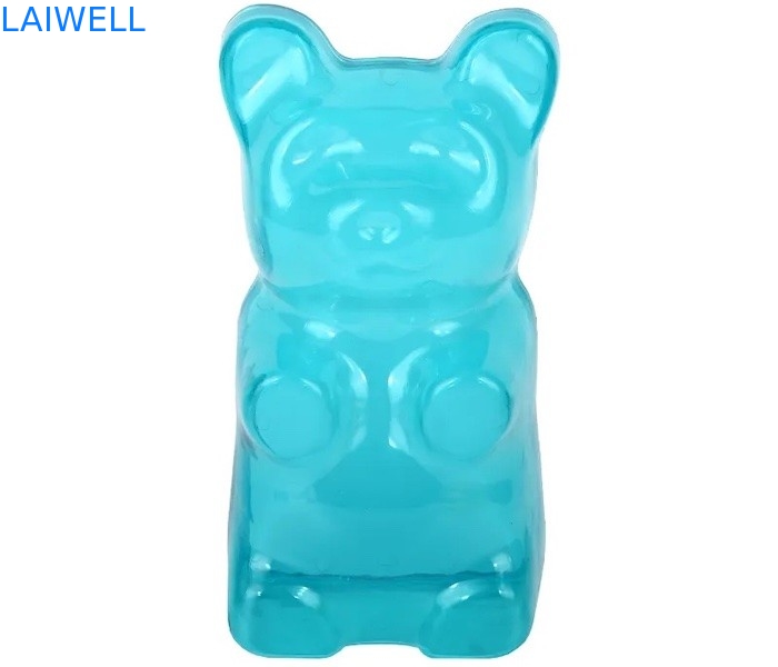projeto feito sob encomenda Honey Containers plástico do urso de Custe da cor 169G para B2B com projeto personalizado