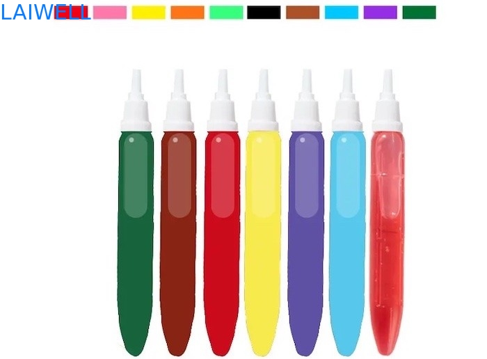 13ML PP transformam o tamanho personalizado dos recipientes plásticos de Pen Bottles Custom Color Reusable