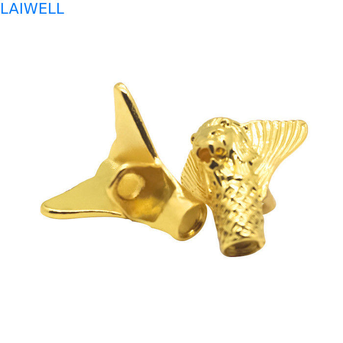 Algodão de zinco personalizado Artesanato de precisão profissional fundição por injeção de ouro Cor de alumínio Ornamentos de mesa