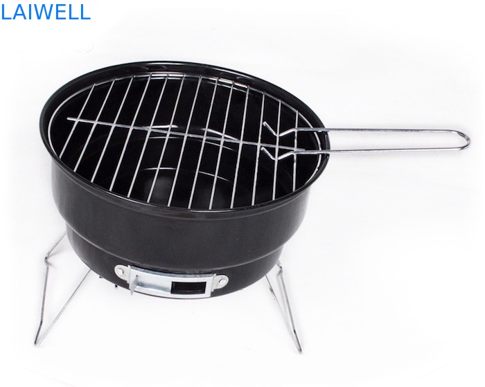 Metal que carimba as grades de aço Mini Portable Oven exterior do assado de 25.6*21.5cm