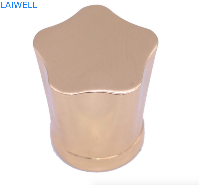 PVD que chapeia o projeto da estrela dos tampões de garrafa do perfume do diâmetro 23mm