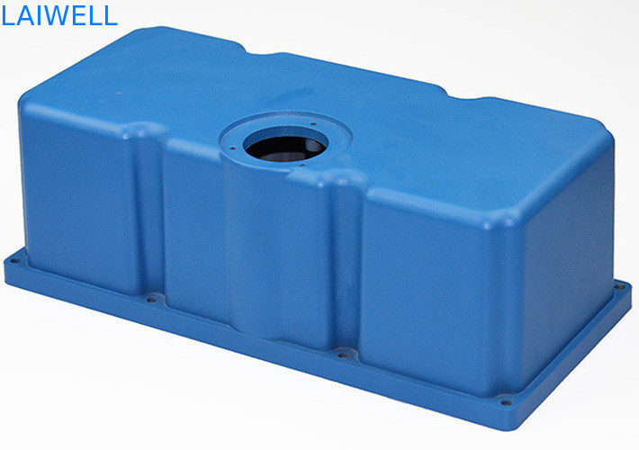 Metal Custom Die Casting Painted Blue Color Alumínio Equipamento Médico Peça sobressalente para o Mercado Global