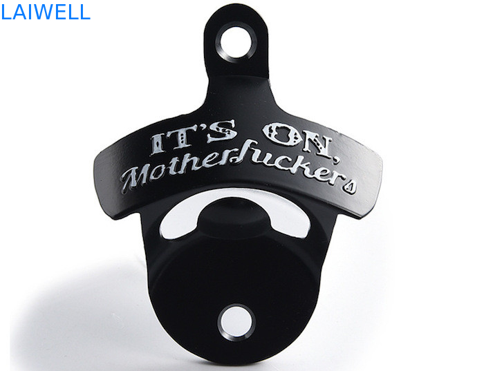 Design criativo estilo Metal Die Casting Zinc Alloy Parede montada abertura de garrafas para festa jogo presente