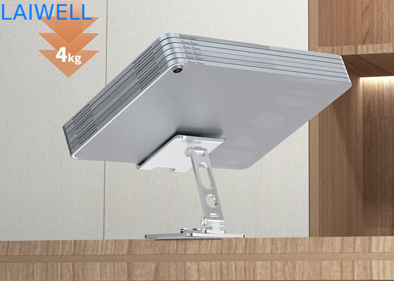 95*132*44MM Newest Luxury Design Portable 360 Degree Rotation Silver Aluminum Foldable Mobile Phone Bracket