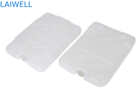 O depositário reusável do gelo do PE de 195*140*30MM projeta recipientes plásticos para o armazenamento