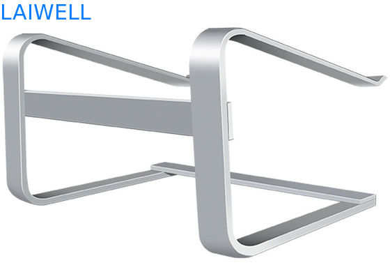 Suporte Desktop de alumínio de prata do portátil do metal do peso leve de 260*230*160MM