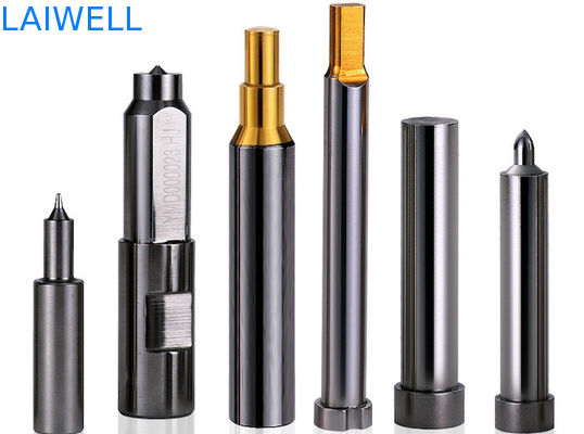 Componentes do molde de metal de DongGuan que processam a agulha não padronizada de aço de alta velocidade do perfurador do tungstênio para o dado do padrão