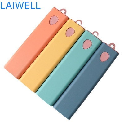 Design elegante portátil sustentável 4 PC Set de talheres de mesa acentuações ecológicas trigo palha fibra resistente ao calor e materiais ecológicos para alta temperatura