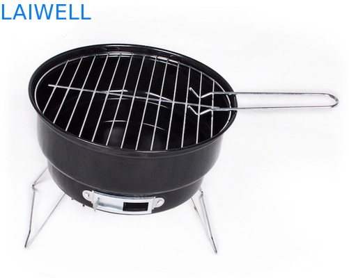 Metal que carimba as grades de aço Mini Portable Oven exterior do assado de 25.6*21.5cm